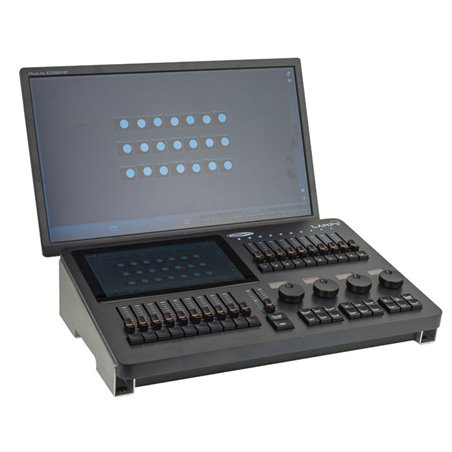LAMPY 20 1U CONSOLA DMX CON 20 FADERS Y 1 UNIVERSO