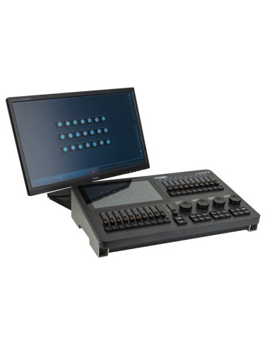 LAMPY 20 1U CONSOLA DMX CON 20 FADERS Y 1 UNIVERSO