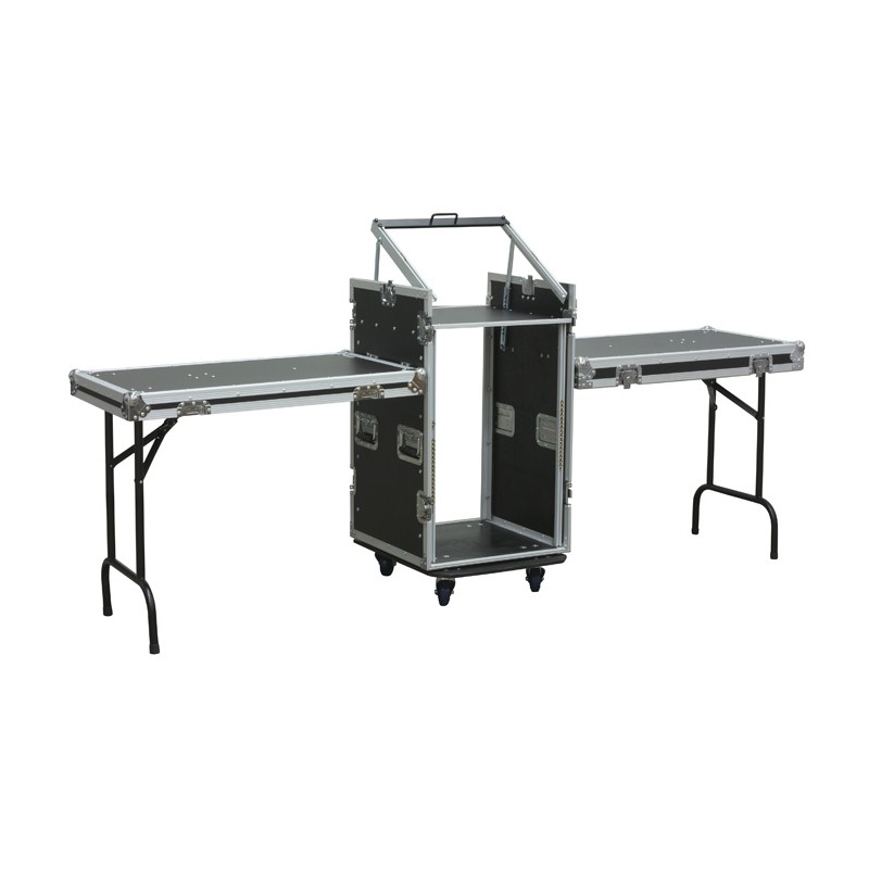 PD-F16U10T 19" RACK CON MONTAJE COMO MESA