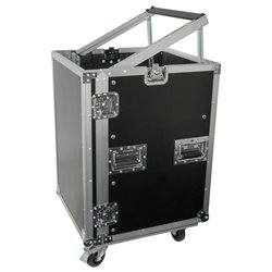 PD-F16U8 CAJA RACK 19' CON RUEDAS 16U