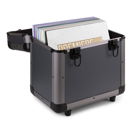 RC80 12" MALETA PARA VINILOS TITANIO