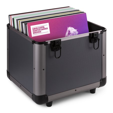RC100 12" MALETA DE VINILOS TITANIO