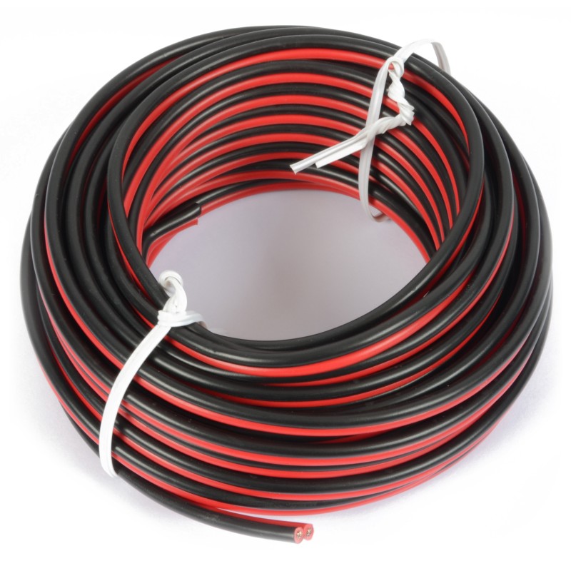 RX30 CABLE UNIVERSAL ROJO & NEGRO 10M 2X 0.75MM
