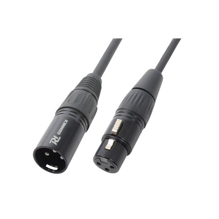 CX35-05 CABLE XLR MACHO/HEMBRA 0.5M NEGRO