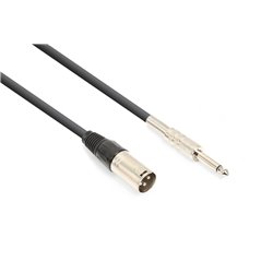 CX312-1 CABLE XLR MACHO-JACK 6.3 MONO (1.5M)