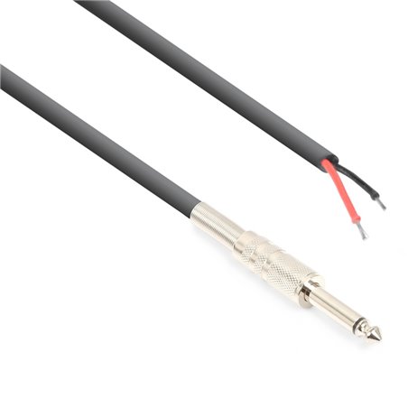 CX410-6 CABLE DE ALTAVOZ JACK 6.3MM MONO – CABLE ABIERTO 6.0M