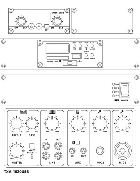 TXA-1020USB