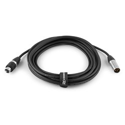 CX104-6 DMX IP65 XLR 3-PIN MACHO-XLR HEMBRA 6,0M 2