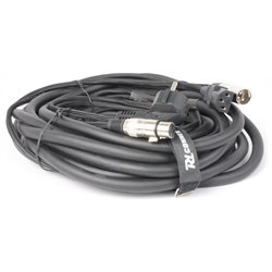 CX02-10 AUDIO COMBI CABLE SCHUKO - XLR F / IEC F - XLR M 10M 2