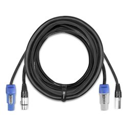 CX05-10 AUDIO COMBI CABLE ALIMENTACION B - XLR F/ ALIMENTACION A - XLR M 10M