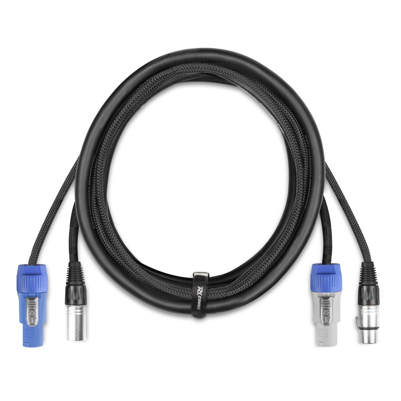 CX05-3 AUDIO COMBI CABLE ALIMENTACION B - XLR F/ ALIMENTACION A - XLR M 3M
