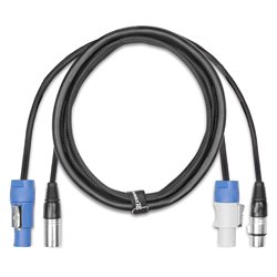 CX05-1 AUDIO COMBI CABLE ALIMENTACION B - XLR F/ ALIMENTACION A - XLR M 1.5M