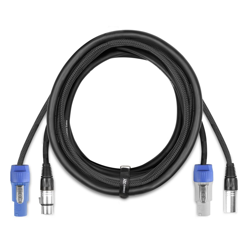 CX06-5 LIGERO COMBI CABLE ALIMENTACION B - XLR M/ ALIMENTACION A - XLR F 5M