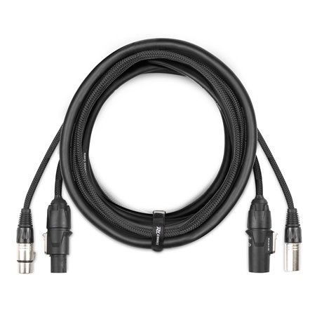 CX07-5 COMBI CABLE POWERCONNECTOR TR - XLR M / POWERCONNECTOR TR - XLR F 5M