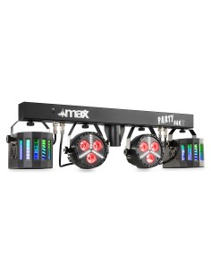 PARTYBAR12 KIT 2X FOCO PAR Y 2 X DERBY