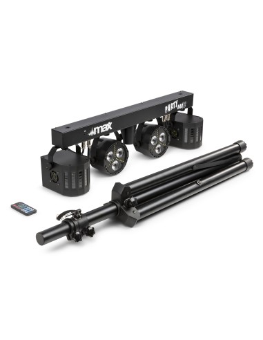 PARTYBAR12 KIT 2X FOCO PAR Y 2 X DERBY