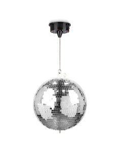 MB30ML BOLA DE DISCO CON MOTOR 18 LEDS, 30CM