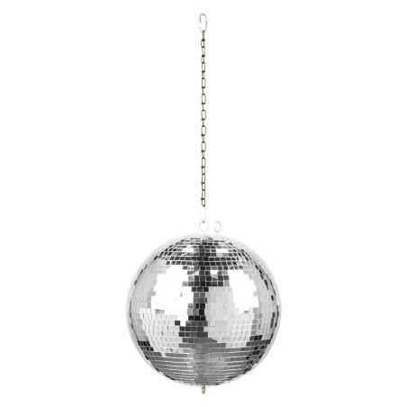 MB30ML BOLA DE DISCO CON MOTOR 18 LEDS, 30CM