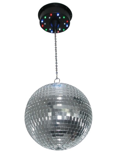 MBW18LED MOTOR PARA BOLAS DE ESPEJOS CON BATERIA CON 18 LEDS