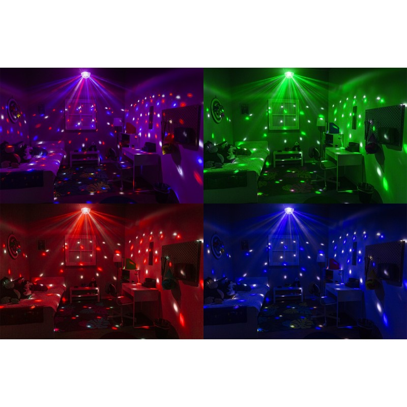 JB60R JELLY BALL DMX LED 6 COLORES