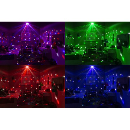 JB60R JELLY BALL DMX LED 6 COLORES