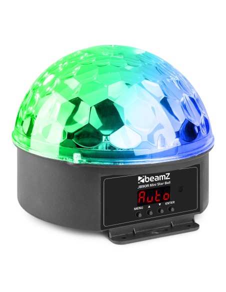 JB90R MINI STAR BALL DMX LED 9 COLORES