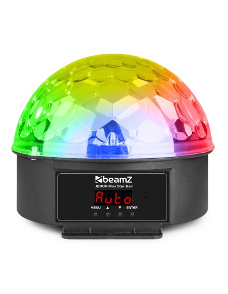 JB90R MINI STAR BALL DMX LED 9 COLORES