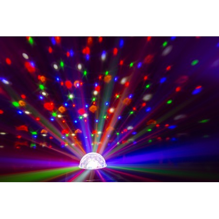 JB90R MINI STAR BALL DMX LED 9 COLORES