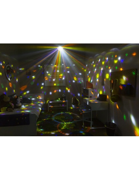 JB90R MINI STAR BALL DMX LED 9 COLORES