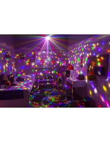 JB90R MINI STAR BALL DMX LED 9 COLORES