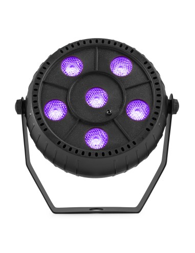 PLP14 FOCO PAR PARTY CON BATERÍA 6X 1W UV