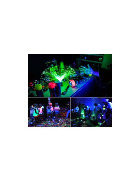 PLP14 FOCO PAR PARTY CON BATERÍA 6X 1W UV