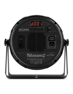 BCC260 PAR PLANO 27X 6W RGBAW-UV