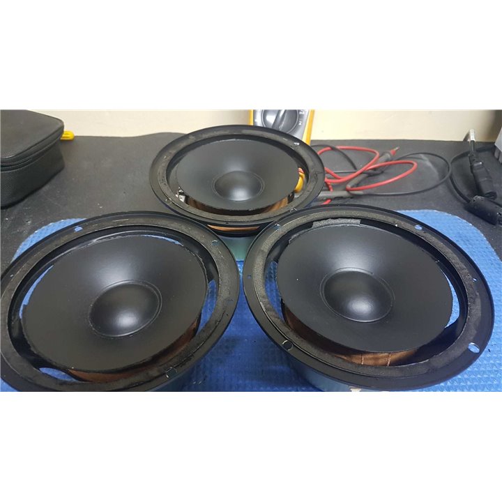 3 conos de grabes JBL de 6.5 pulgadas por reparar