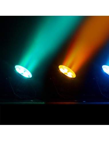 BWA63 FOCO PAR ALUMINIO IP65 RGB