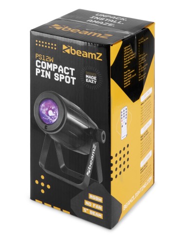 PS12W LED FOCO SPOT 12W RGBW IR