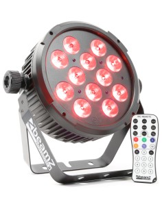 BT310 FOCO PLANO PAR LED 12X 6W 4-EN-1