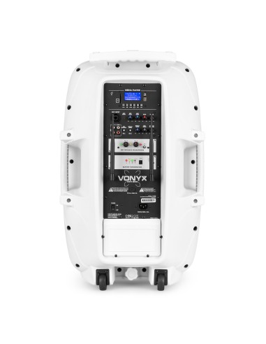 VERVE46 SISTEMA PORTÁTIL DE SONIDO 15” EDICIÓN BLANCO