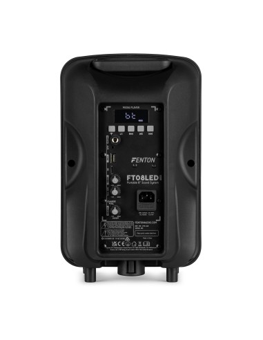 FT08LED MK2 BAFLE ACTIVO 8" 300W