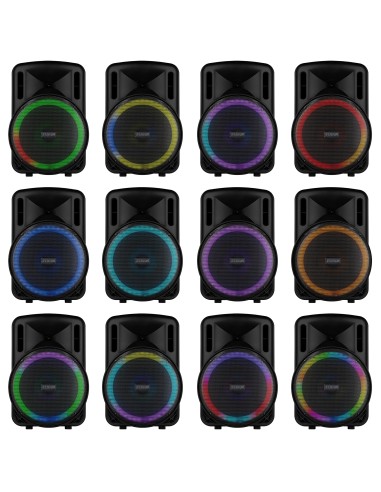 FT15LED MK2 BAFLE ACTIVO 15" 800W