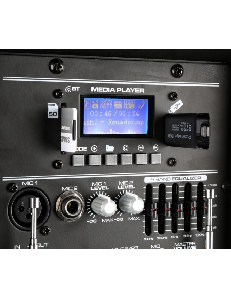 AP1500PA BAFLE PORTATIL 15"