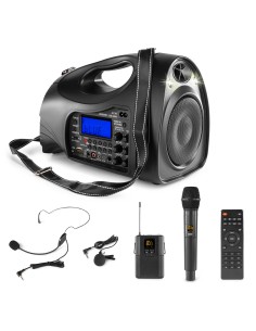 ST016 SISTEMA PERSONAL PA CON MICRÓFONO INALÁMBRICO UHF COMBI