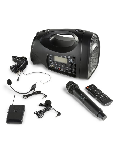 ST016 SISTEMA PERSONAL PA CON MICRÓFONO INALÁMBRICO UHF COMBI