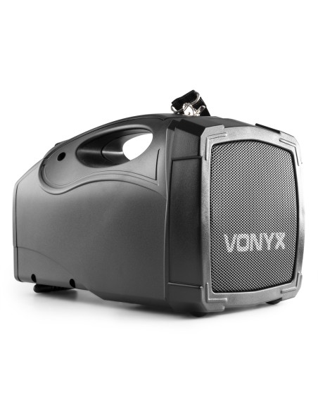 ST014 MEGAFONO CON MICRO INALAMBRICO Y BATERIA UHF