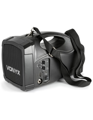 ST012 MEGAFONO CON MICRO INALAMBRICO Y BATERIA