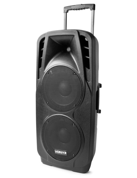 SPX-PA9210 SISTEMA PORTATIL DE SONIDO ABS 2X10"