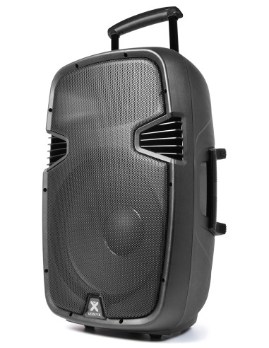 SPJ-PA915 BAFLE MOVIL ACTIVO ABS 15" 2 MICROS UHF/USB/MP3