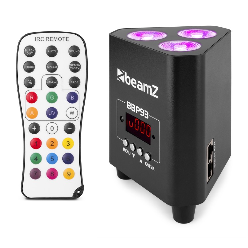 BBP93 FOCO PAR BATERÍA 3X 10W