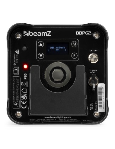 BBP62 CONJUNTOS FOCOS UPLIGHT, 6 FOCOS UPLIGHTS (IN/OUT) EN FLIGHTCASE CON CARGADOR