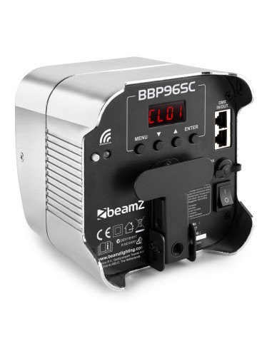 BBP96SC FOCO PAR CON BATERIA 6X 12W WDMX